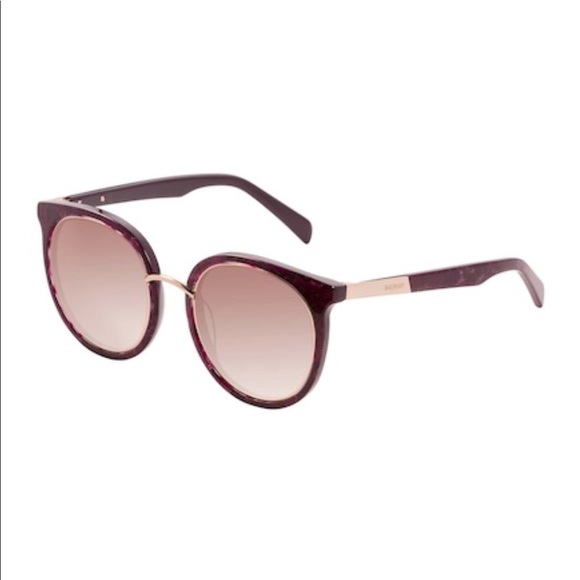 Balmain Accessories New Cat Eye Sunglasses Burgundy Poshmark